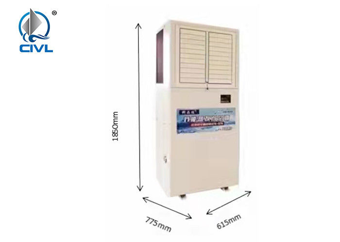 Condicionador de ar lateral refrigerar evaporativo da tomada para a oficina 7,5 quilowatts